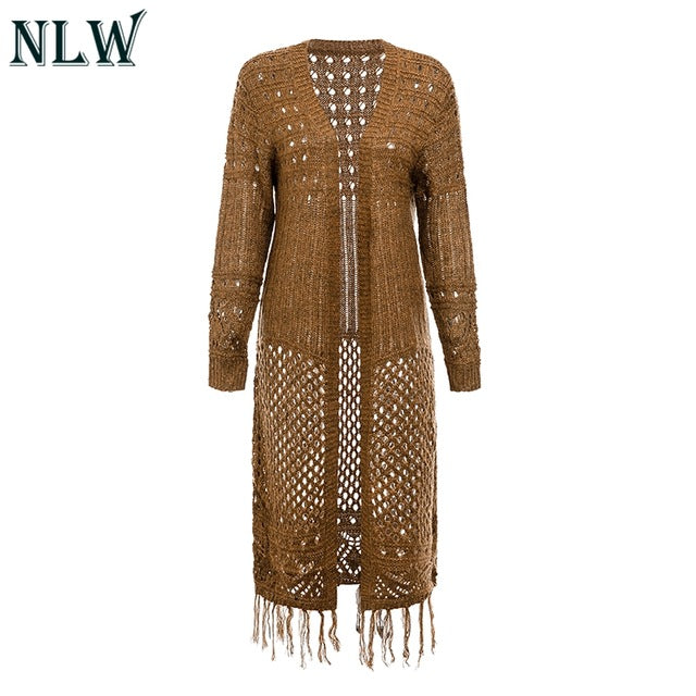 Casual Hollow Out Women