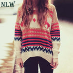 Casual Harajuku Knitted Sweater Women