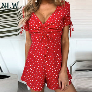 Red Polka Dot Summer Women