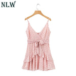 Chiffon Summer Ruffles Women Dress