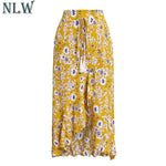 Bohemian Floral Yellow Sexy women