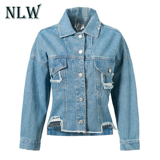 Blue Pocket Denim Jacket