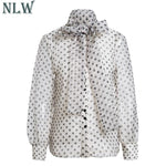 Summer Polka Dot Long Sleeves Women