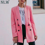 Women Pink Blazer